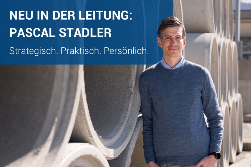 Neu im Team: Pascal Stadler – Leiter Verkauf und Marketing