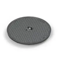 Gussdeckel geschlossen, mit Handgriff