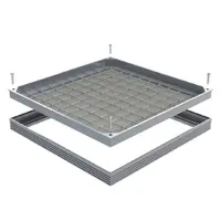 Aluminium-Schachtabdeckung begehbar