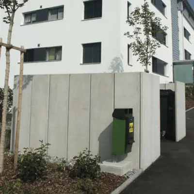 Beton Lamellen glatt