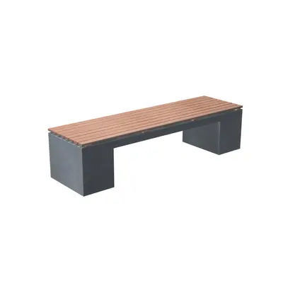 ATINove Sitzb&auml;nke mit Holzauflage