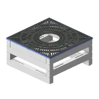 A-4: Unterbau Typ 120 mit System Typ 250 / 50 kN / Quadrat 5.0