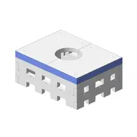 D-8.2: Unterbau Typ 180 mit System Typ 330 / 50 kN / Beton-Halbplatten