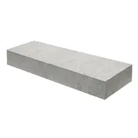 Blockstufen grau glatt