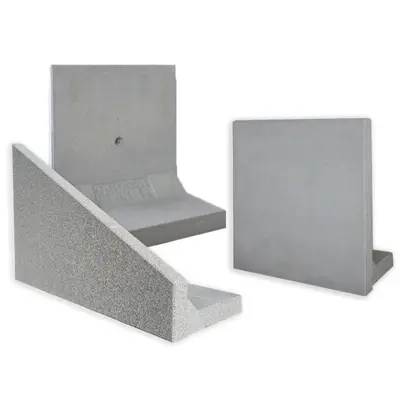 Winkelplatten duplex (standard & small) gestrahlt