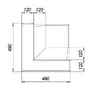 Winkelplatten duplex (standard & small) glatt, Aussenecken